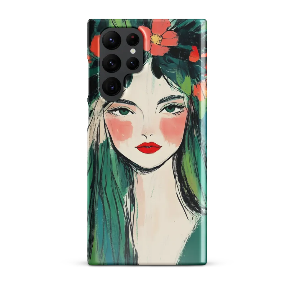 Nature's Embrace | Phone Case |  S22 Ultra | Snap Case | Glossy