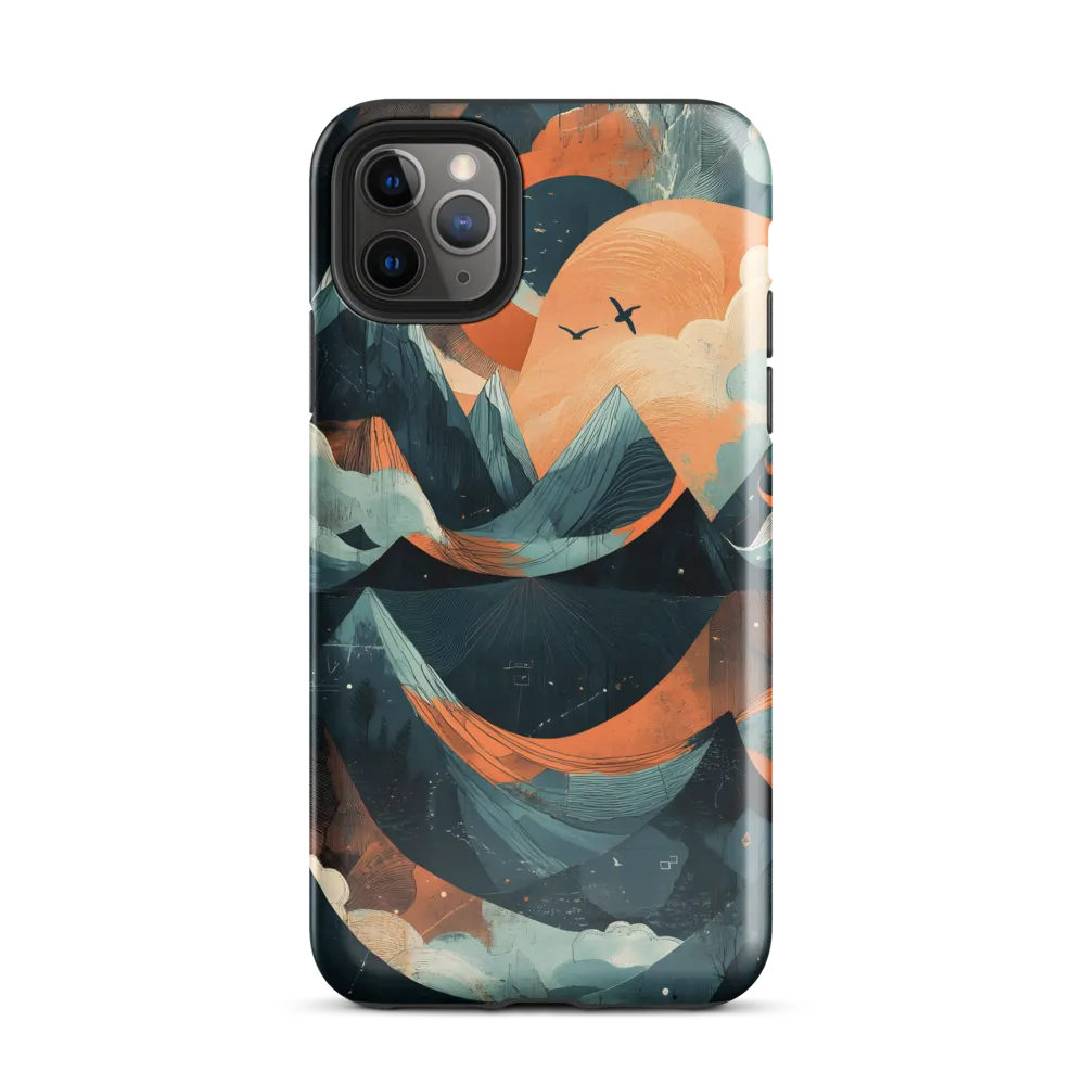 Twilight Over the Peaks | Phone Case |  11 Pro Max | Tough Case | Glossy