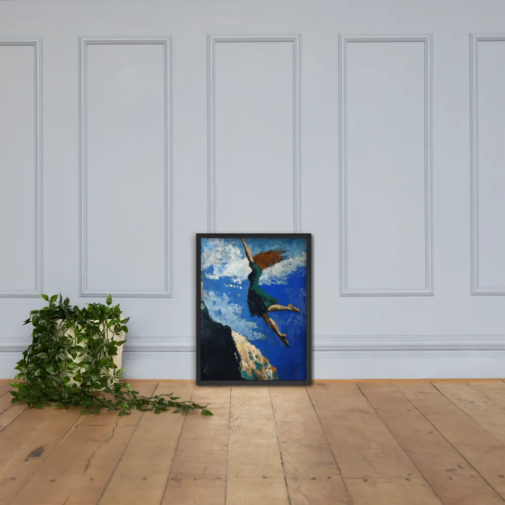 Boundless Ascent | Poster with Black Frame | 18″×24″