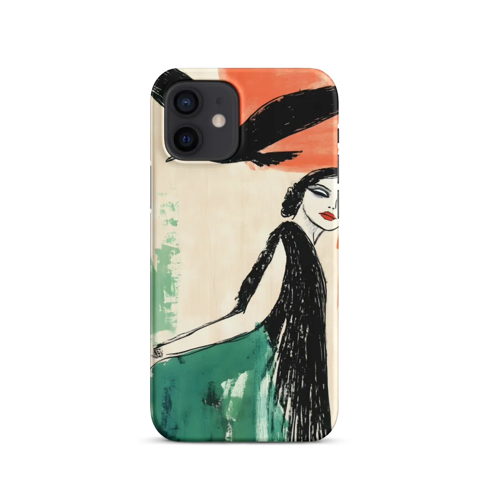 Elegance in Flight | Phone Case |  12 | Snap Case | Matte