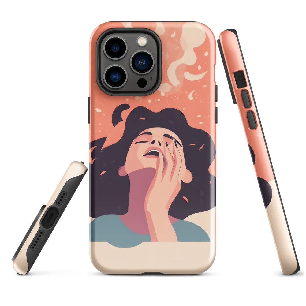 Whispers of Reflection | Phone Case |  14 Pro Max | Tough Case | Glossy