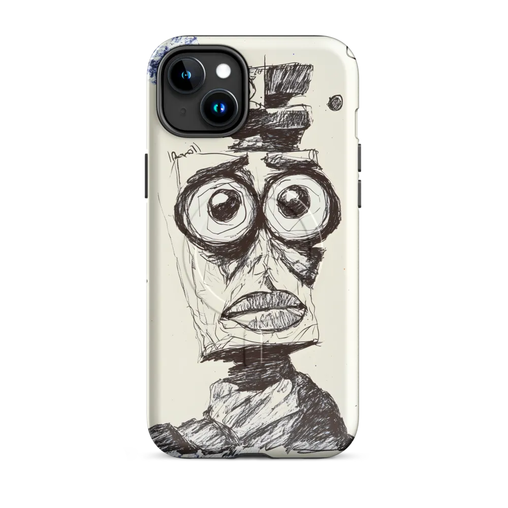 Abstract Surrealist Figure in Cubism