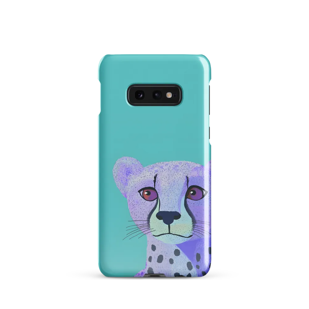 Curious Cheetah | Phone Case |  S10e | Snap Case | Glossy
