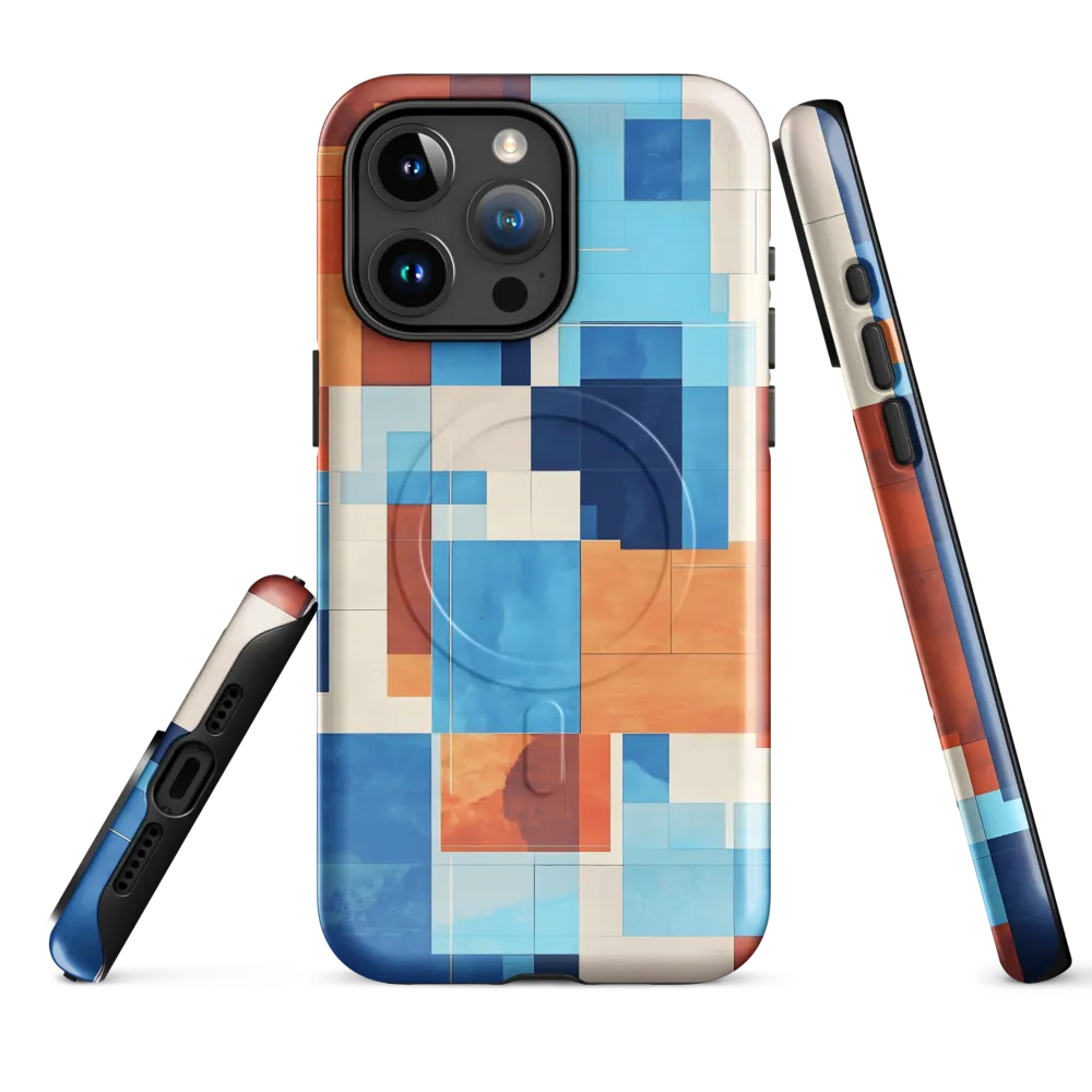 Harmony in Shapes | Phone Case |  15 Pro Max | MagSafe® Tough Case | Glossy