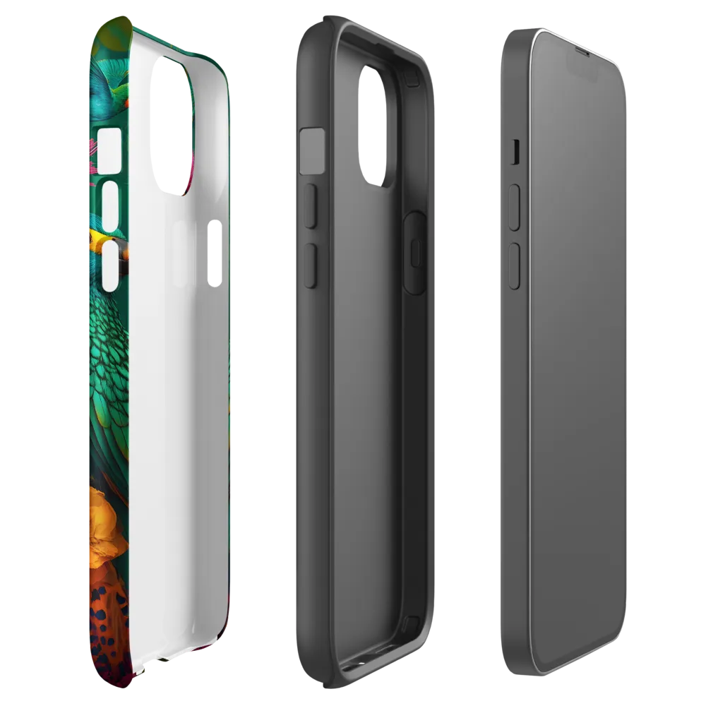 Tropical Reverie | Phone Case |  14 Plus | Tough Case | Glossy