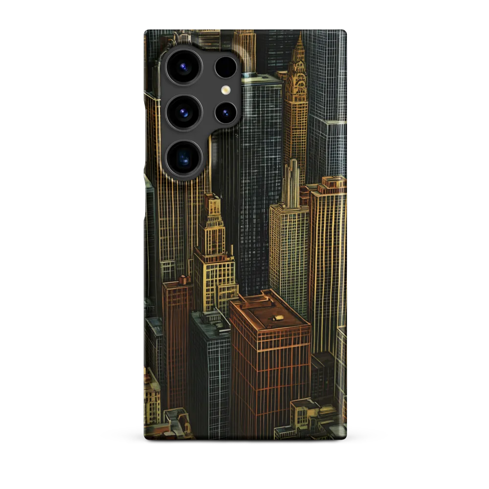 Urban Elegance: A Golden Cityscape