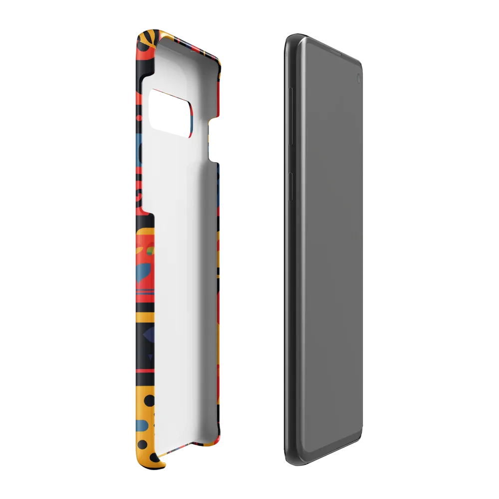 Mosaic of Playful Patterns | Phone Case |  S10 Plus | Snap Case | Glossy