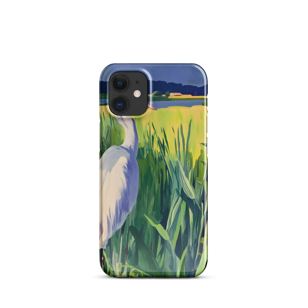 Graceful Presence: The Heron in the Meadow