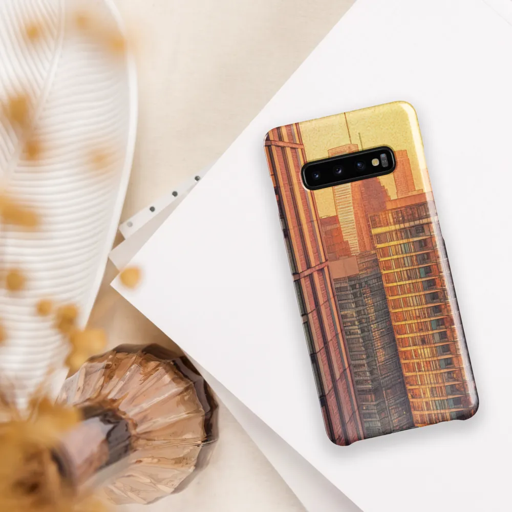 Urban Serenity at Sunset | Phone Case |  S10 Plus | Snap Case | Glossy