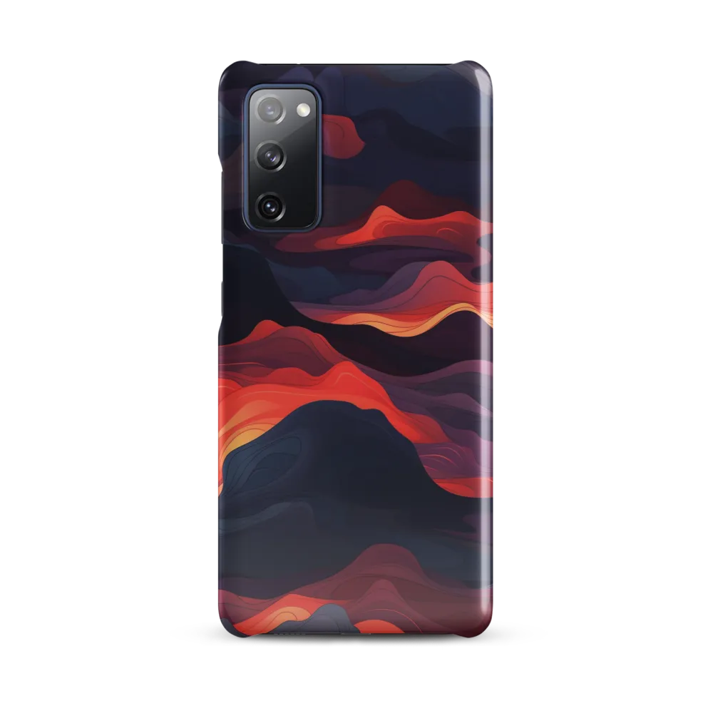 Ethereal Waves of Color | Phone Case |  S20 FE | Snap Case | Glossy