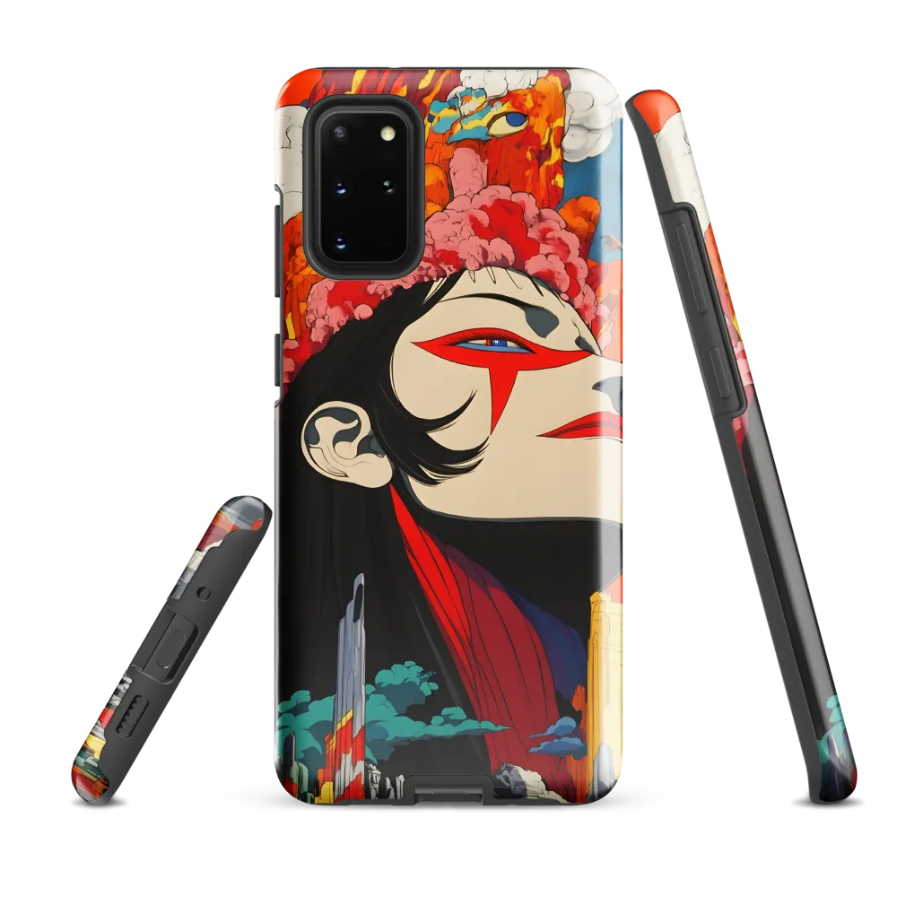 Eruption of Power | Phone Case |  S20 Plus | Tough Case | Glossy