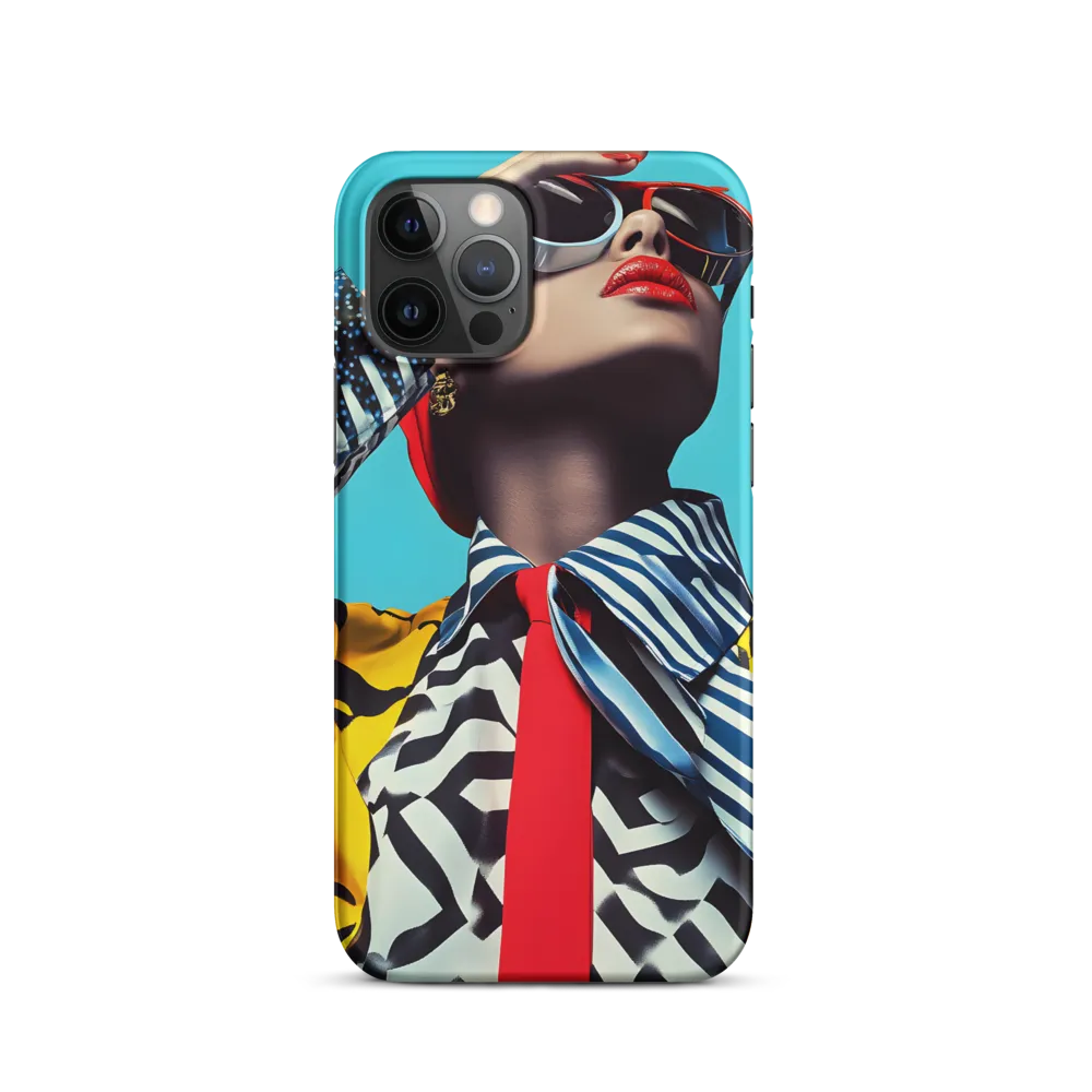 Chic Confidence in Bold Patterns