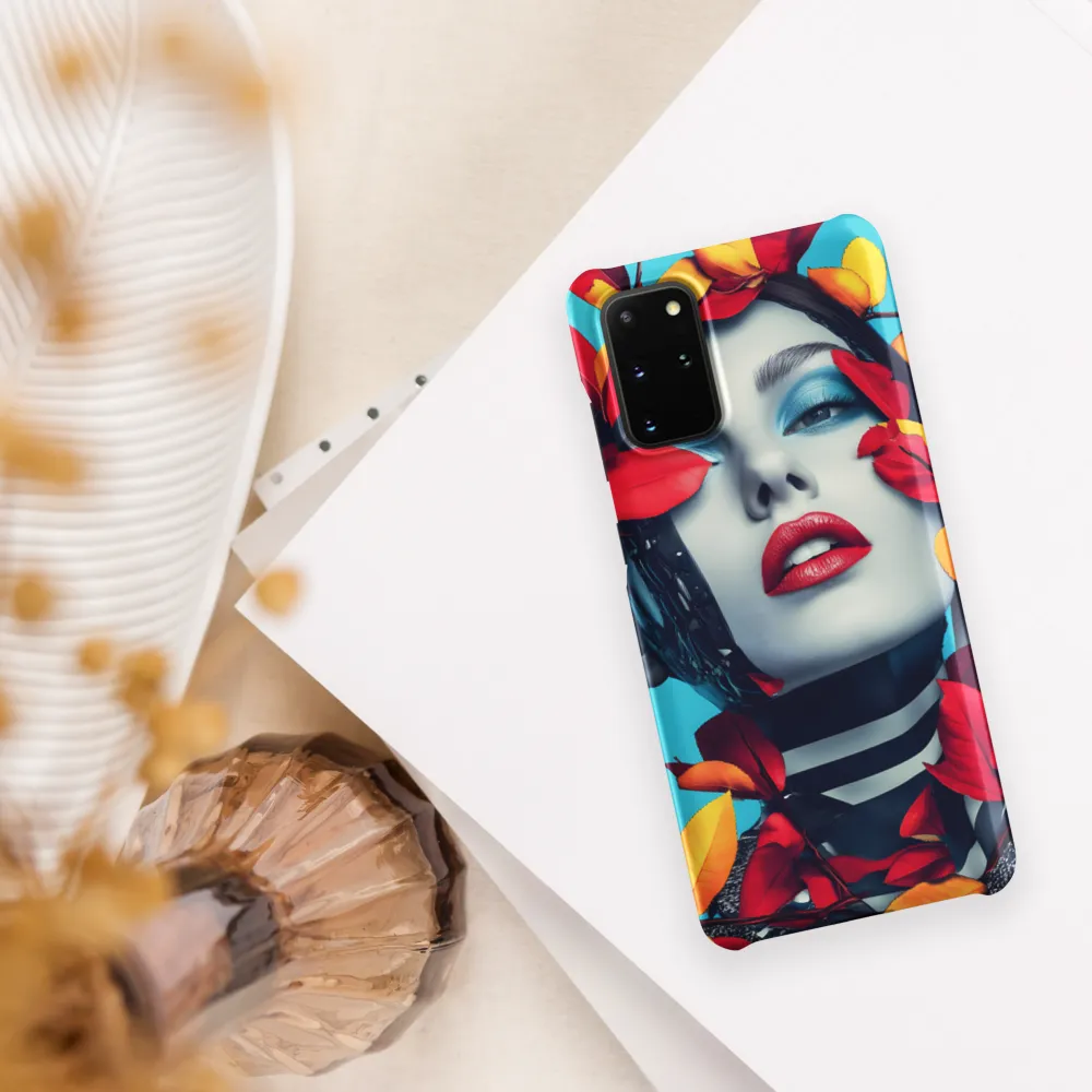 Futuristic Fusion: Nature Meets Technology | Phone Case |  S20 Plus | Snap Case | Matte