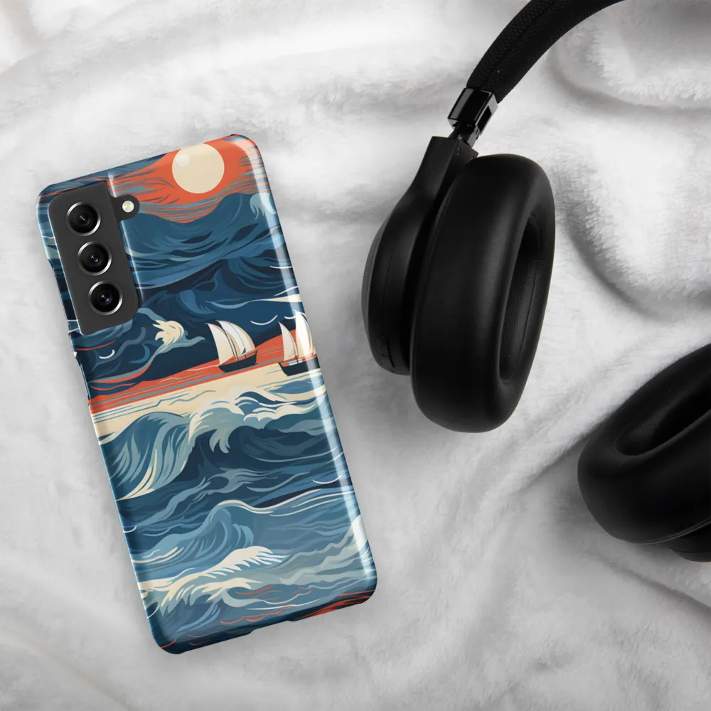 Ocean Whispers: A Voyage at Dusk