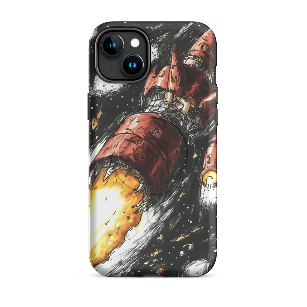 Ignition in the Abyss | Phone Case |  15 Plus | MagSafe® Tough Case | Matte