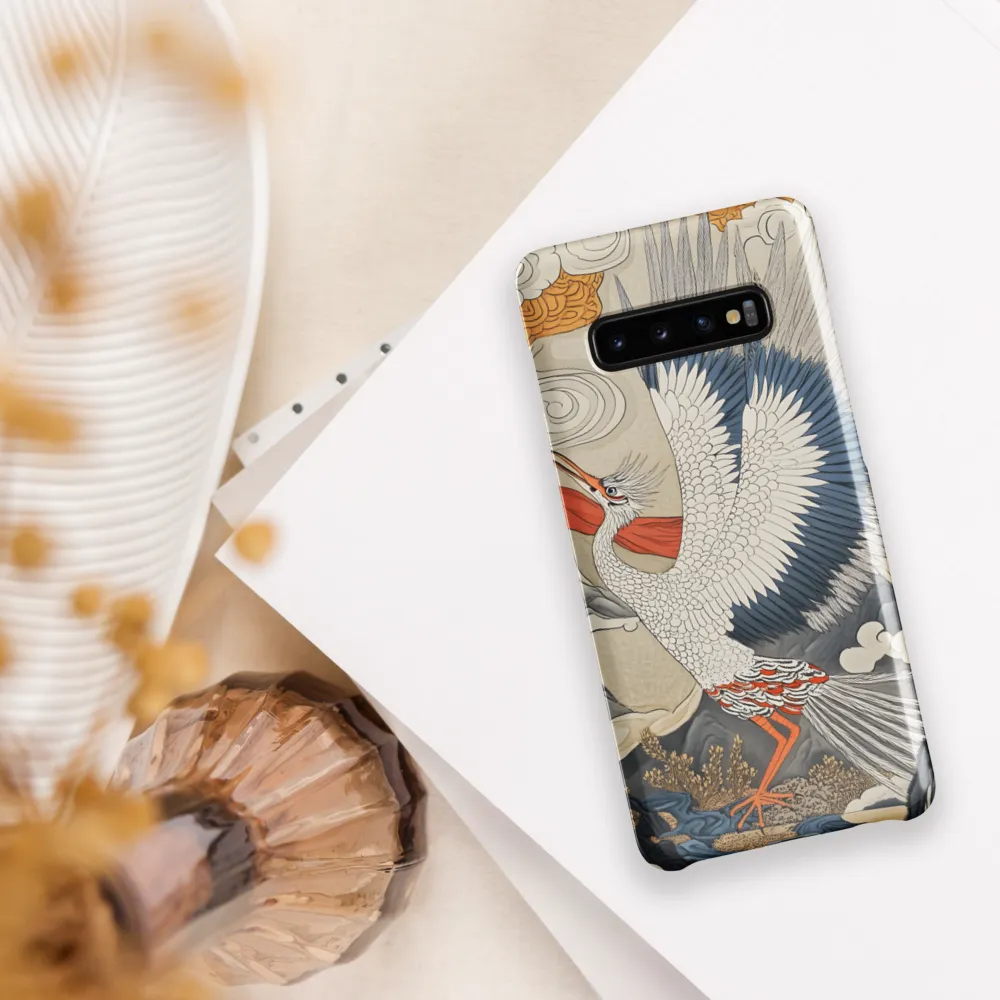 Ascendancy of the Crane | Phone Case |  S10 Plus | Snap Case | Glossy