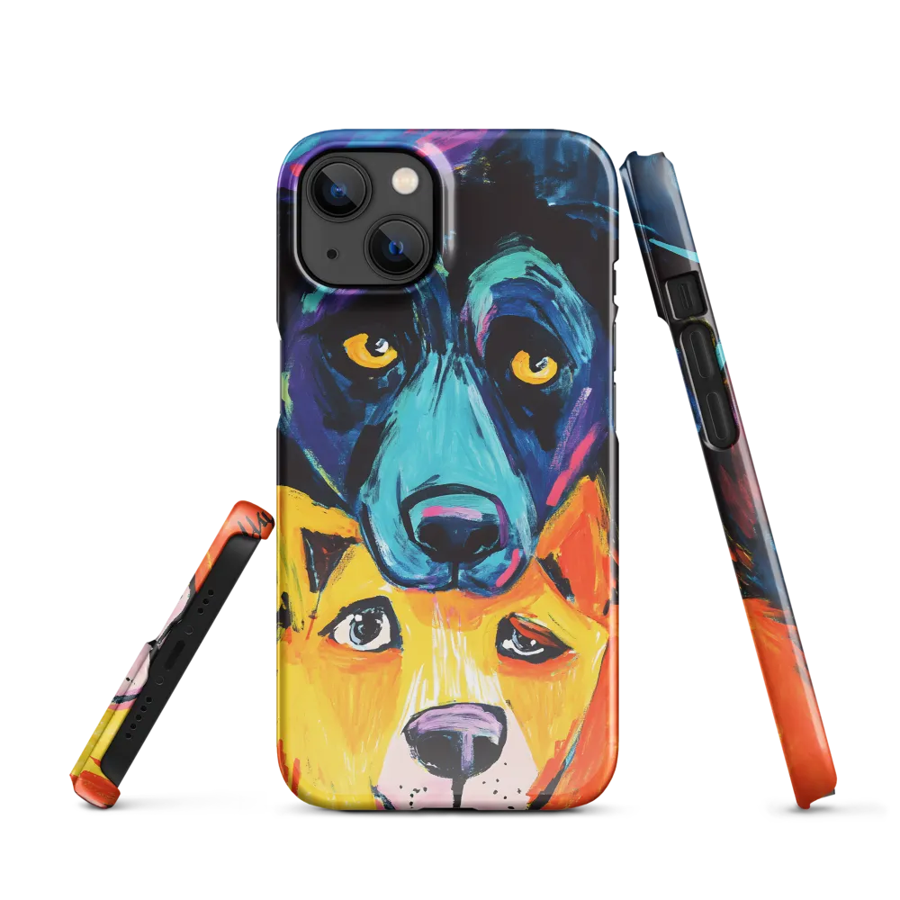 Vibrant Companions: An Expression of Canine Spirit