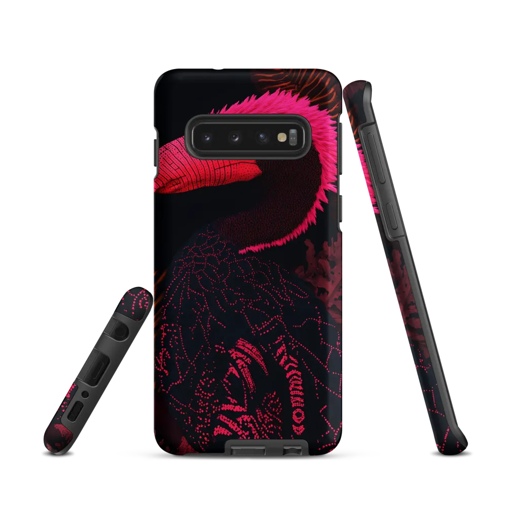 Tropical Echoes: A Modern Avian Portrait
