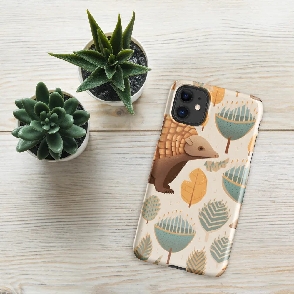 Pangolins in a Whimsical Habitat