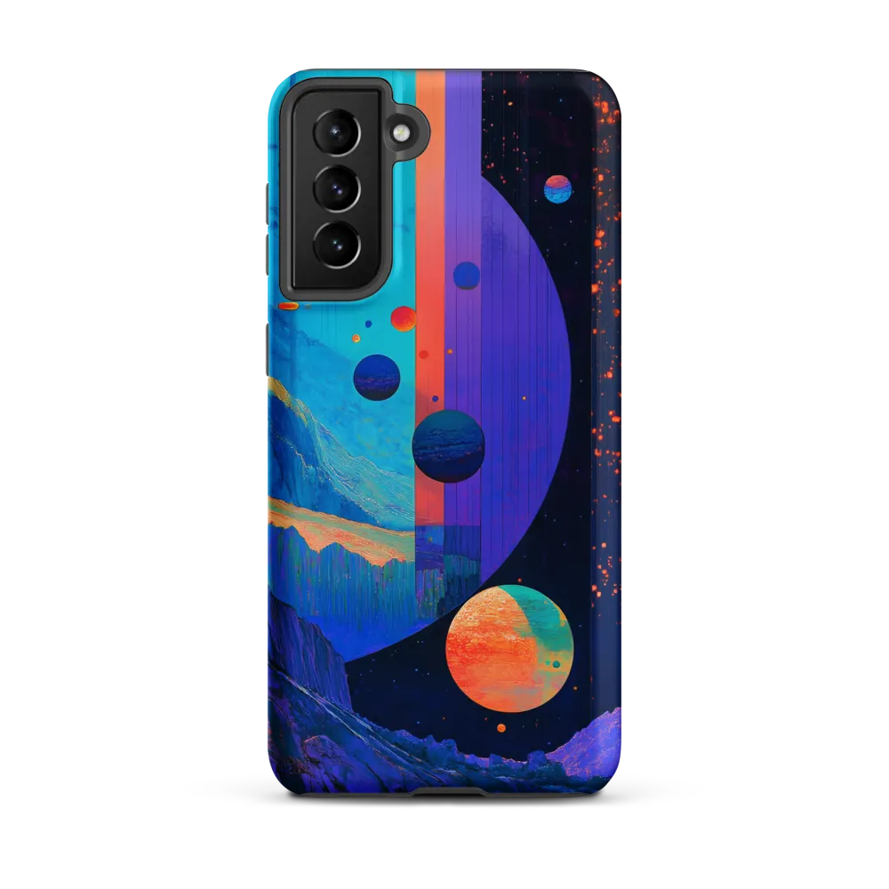 Celestial Harmony: A Surreal Exploration of Space | Phone Case |  S21 Plus | Tough Case | Matte