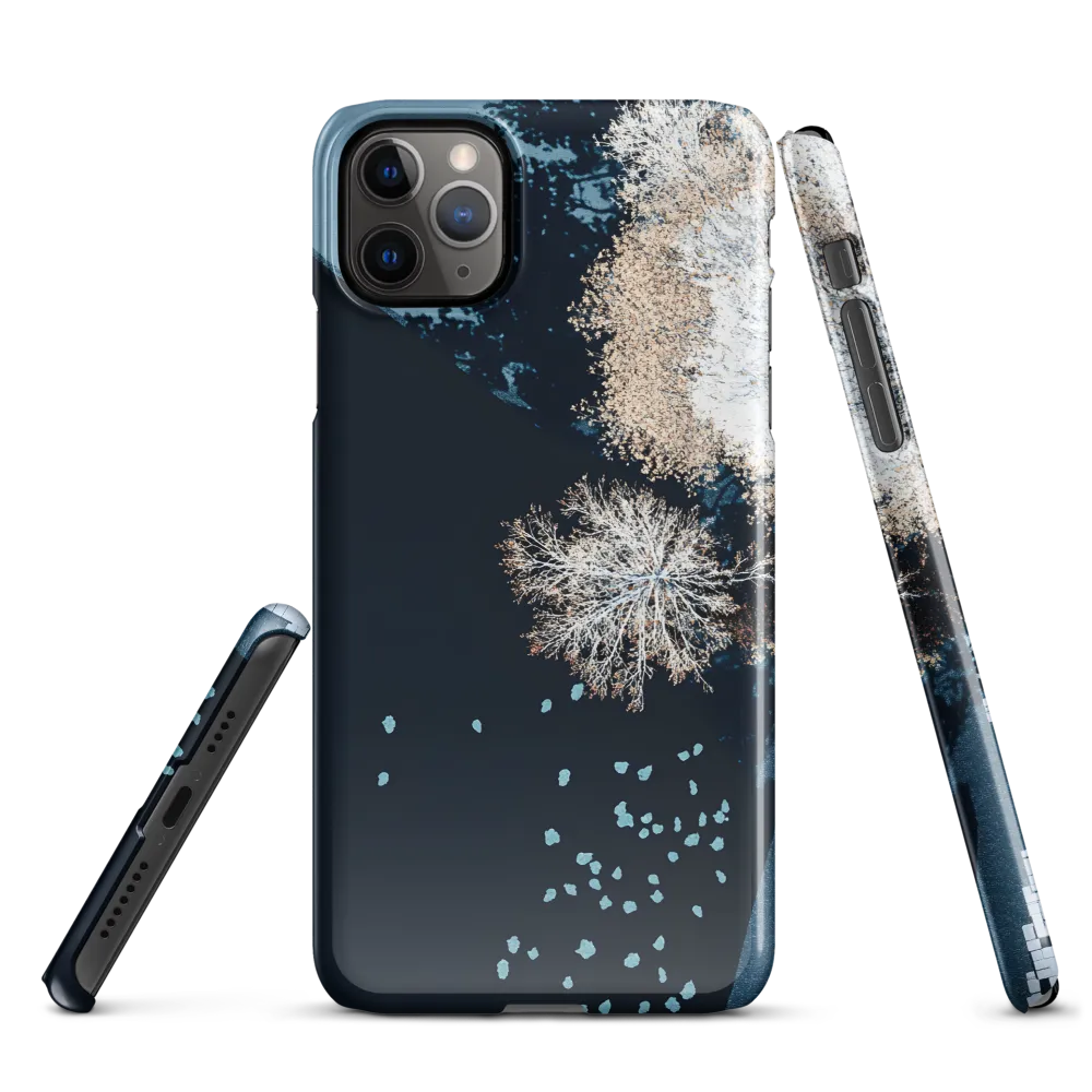 Tranquil Transitions: An Aerial Study of Nature | Phone Case |  11 Pro Max | Snap Case | Glossy