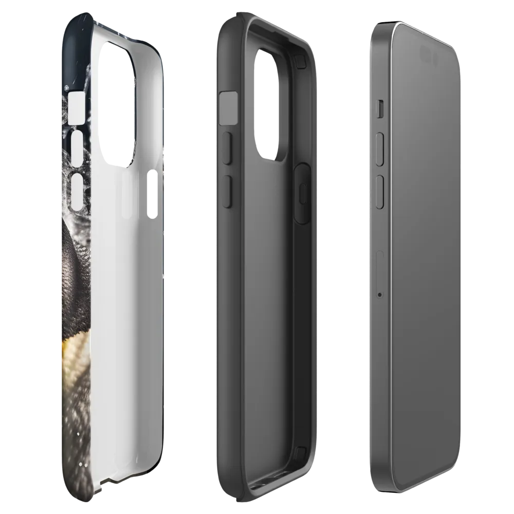 Emerging Majesty: The Penguin in Motion | Phone Case |  14 Pro Max | Tough Case | Glossy