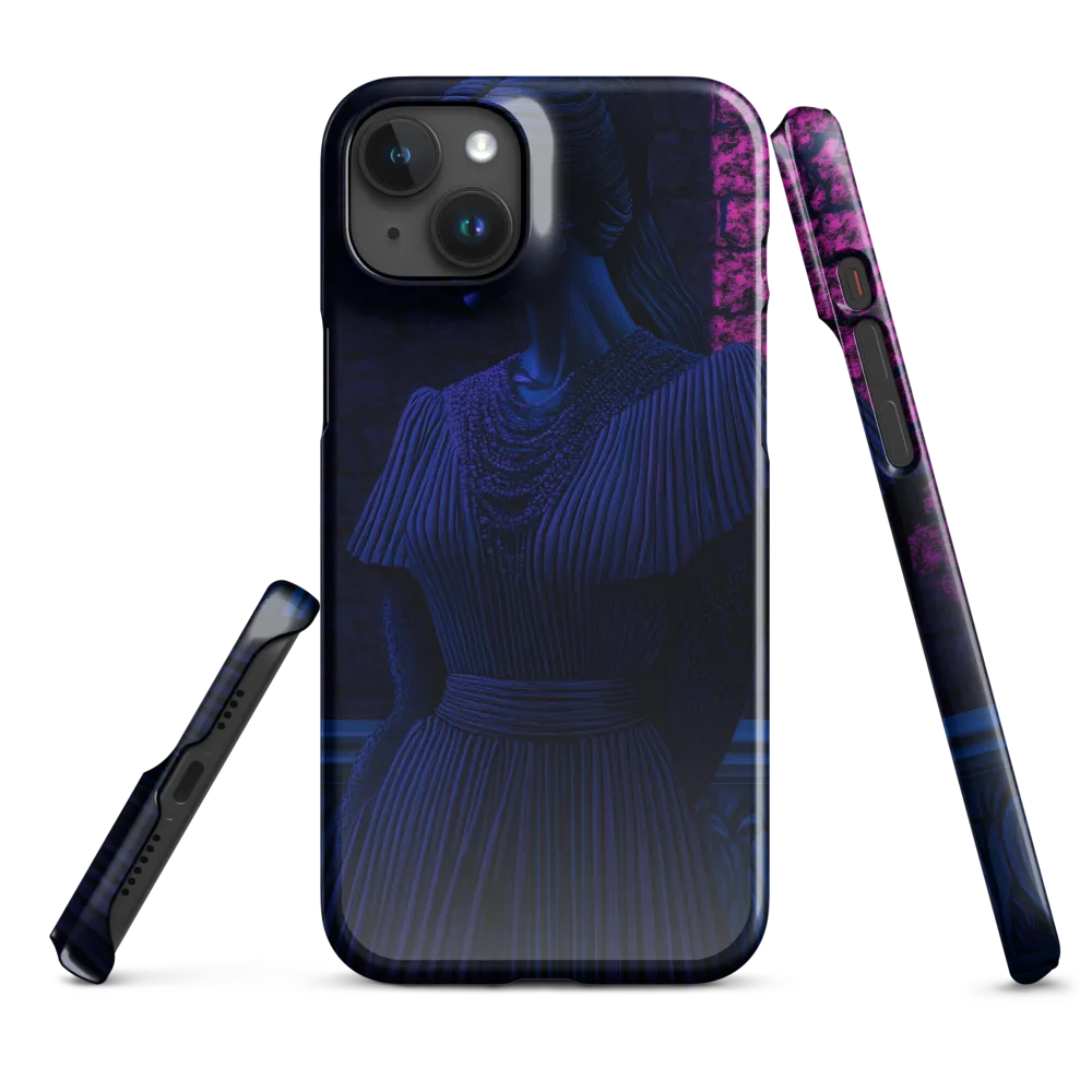 The Serene Silence | Phone Case |  15 Plus | Snap Case | Glossy