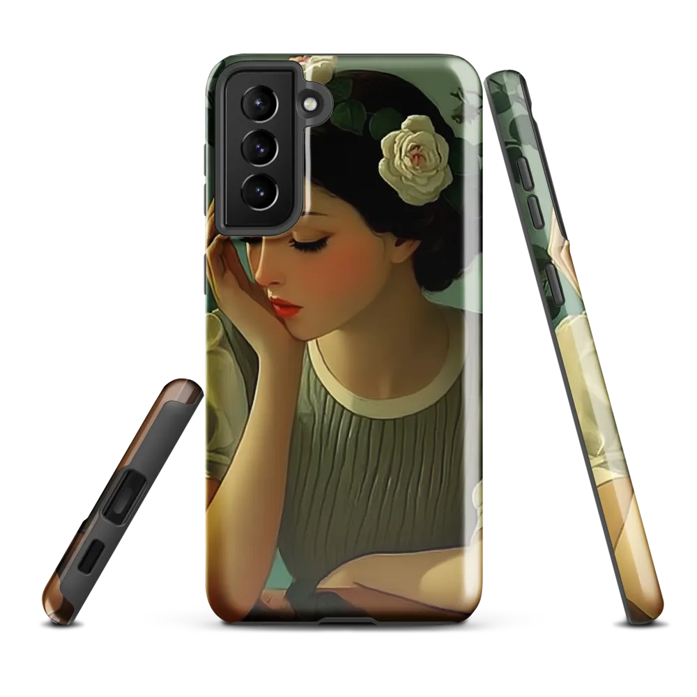 Whispers of Serenity | Phone Case |  S21 Plus | Tough Case | Glossy