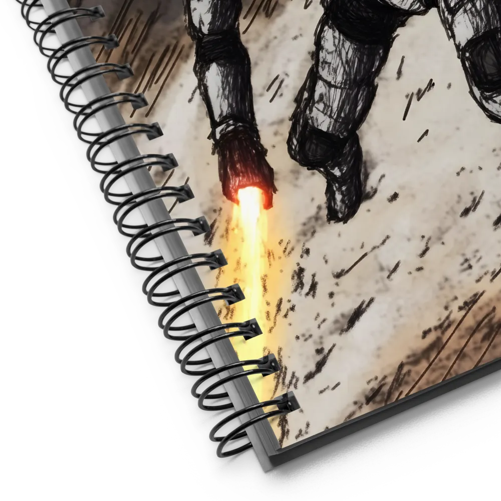 Cyborg's Advance | Spiral Notebook