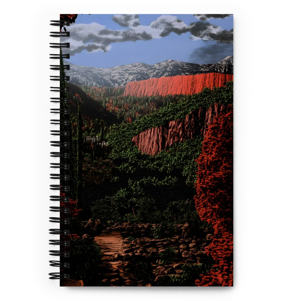 Elysium Valley | Spiral Notebook