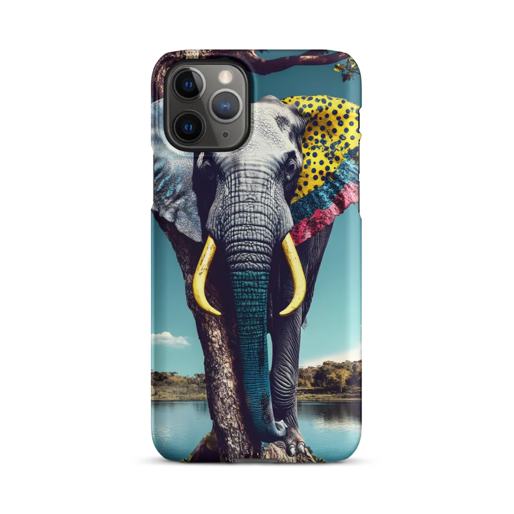 Playful Elegance: The Surreal Elephant