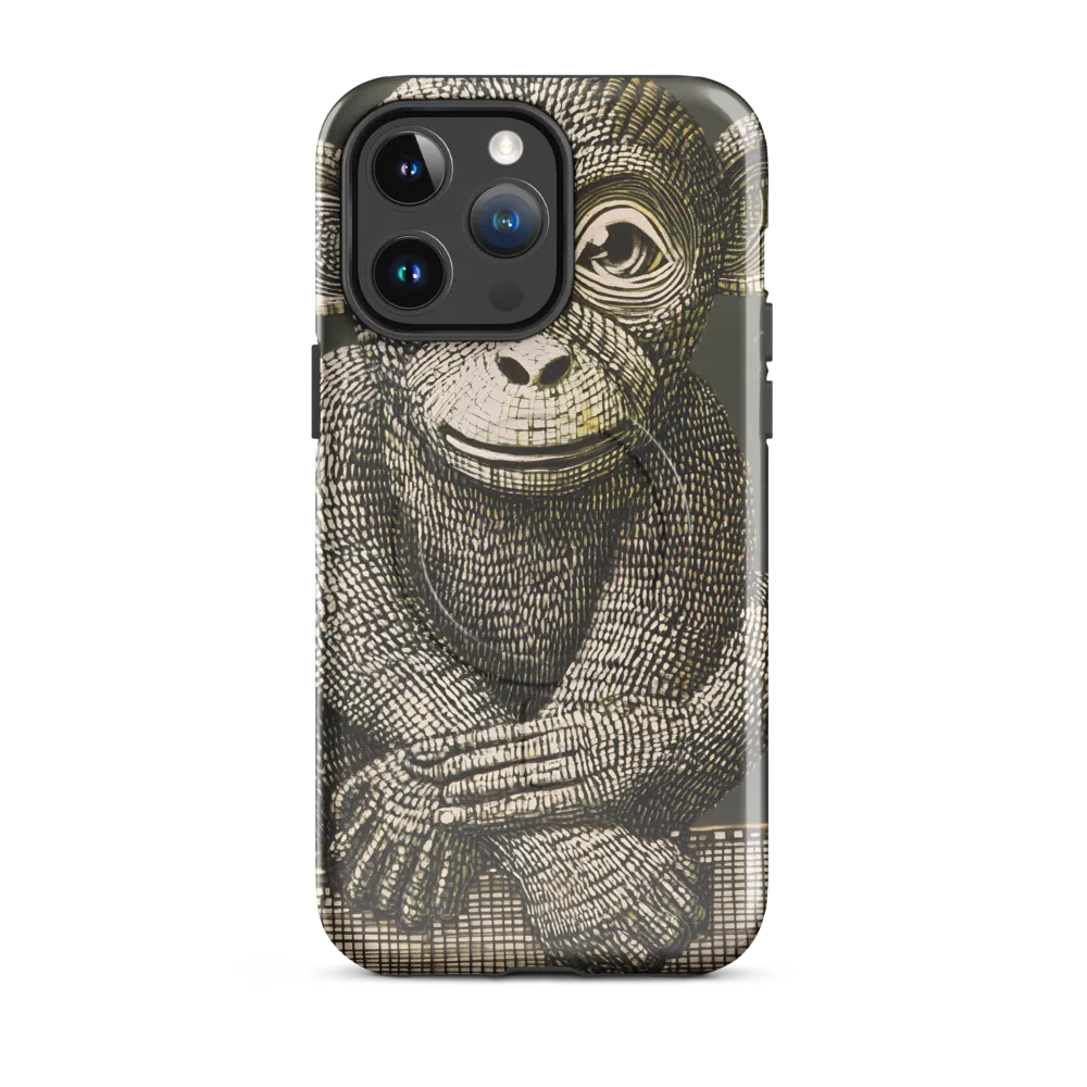 Intricate Primate Portrait