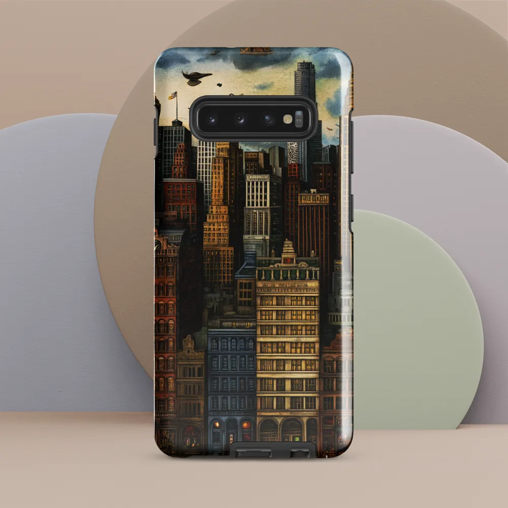 Whimsical Urban Dreams | Phone Case |  S10 Plus | Tough Case | Glossy