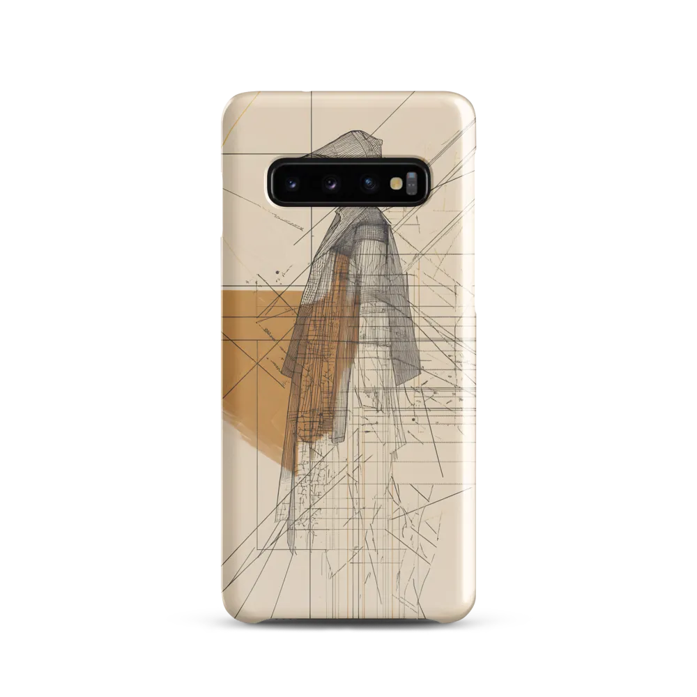 Abstract Profile: A Minimalist Exploration | Phone Case |  S10 | Snap Case | Glossy