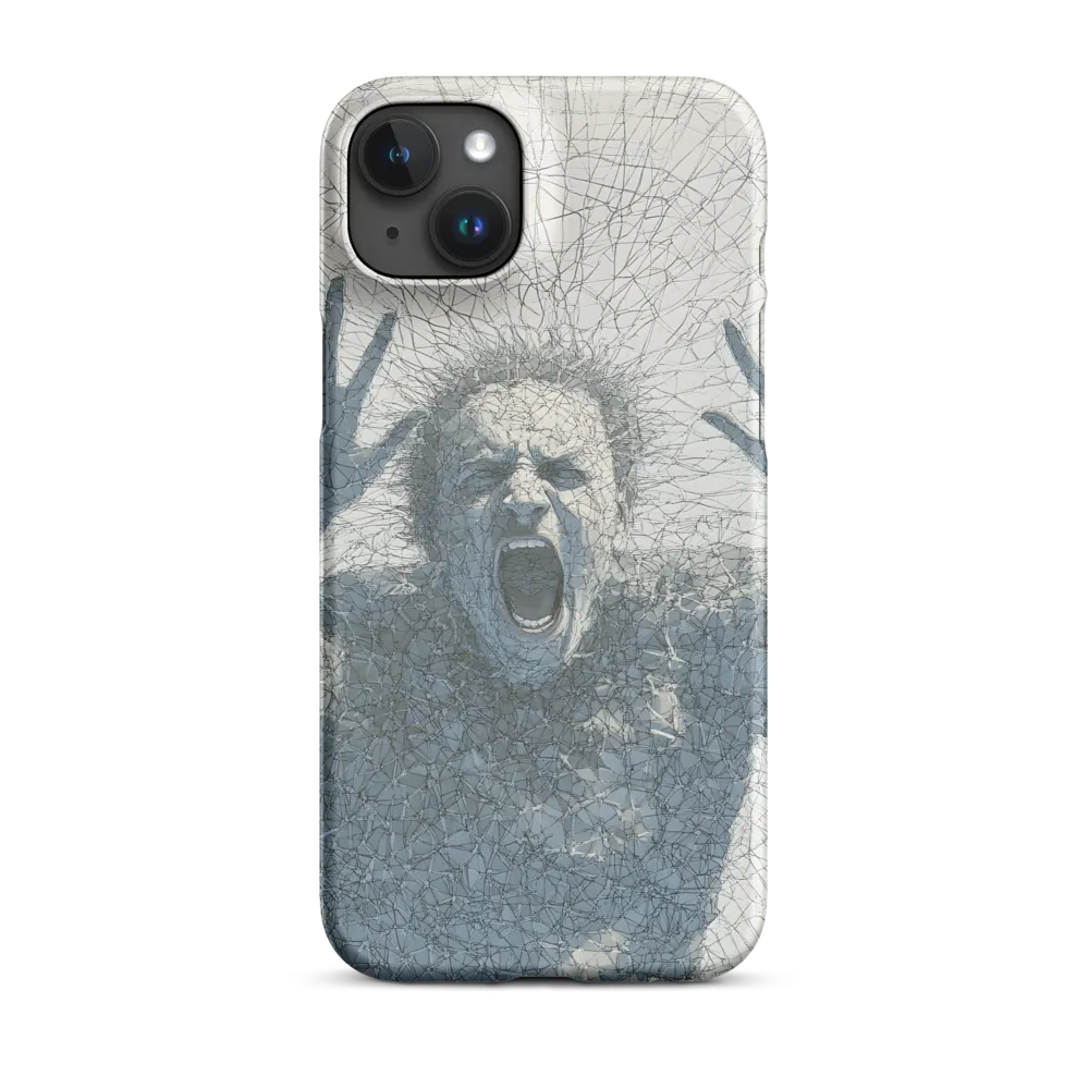 Breaking Free: An Expression of Anguish | Phone Case |  15 Plus | Snap Case | Matte