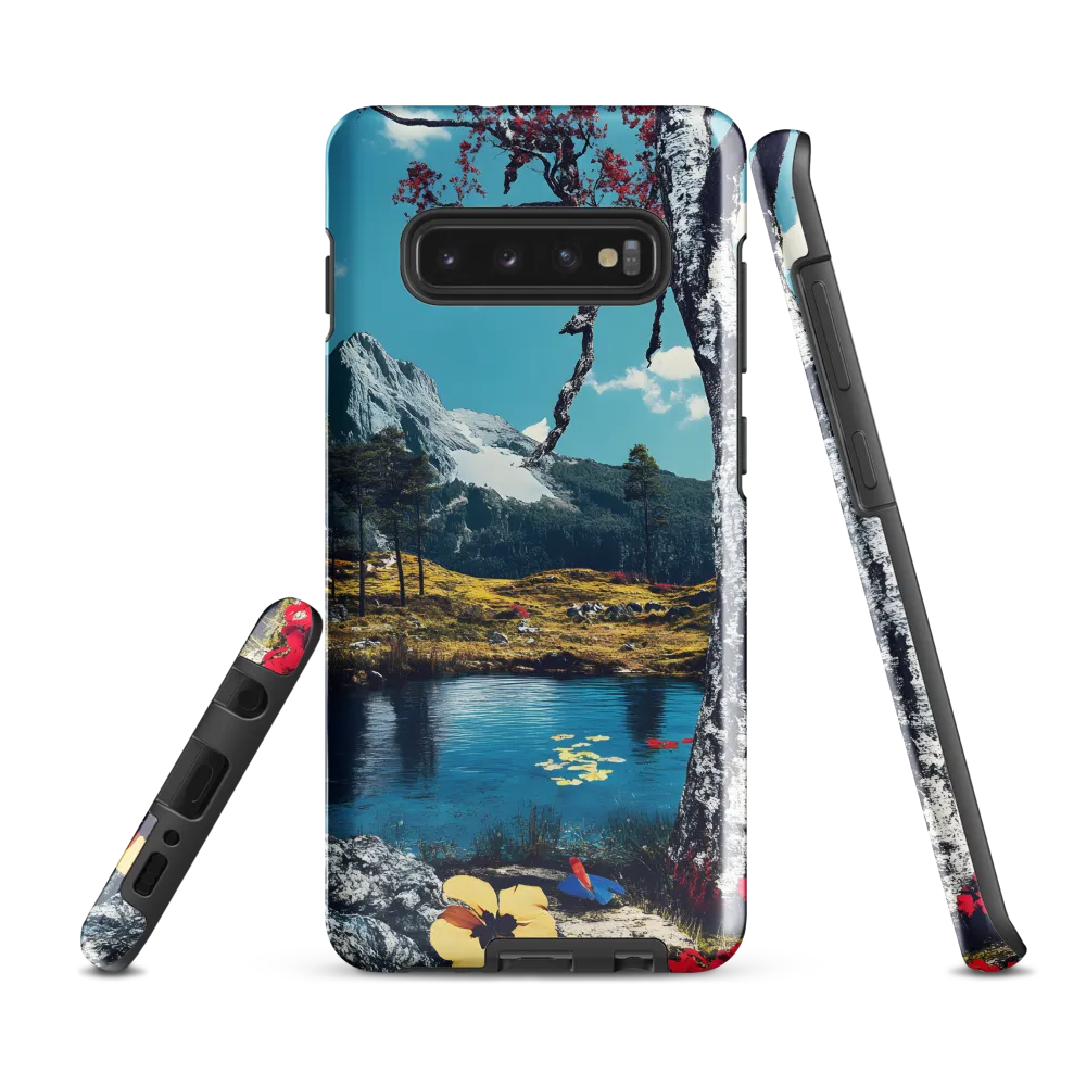 Serenity in Surreal Landscape | Phone Case |  S10 Plus | Tough Case | Glossy