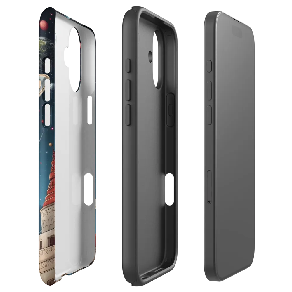 Celestial Cityscape: Wonders of the Cosmos | Phone Case |  16 Plus | Tough Case | Matte
