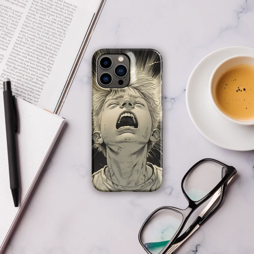 Echoes of Anguish | Phone Case |  14 Pro Max | Snap Case | Glossy