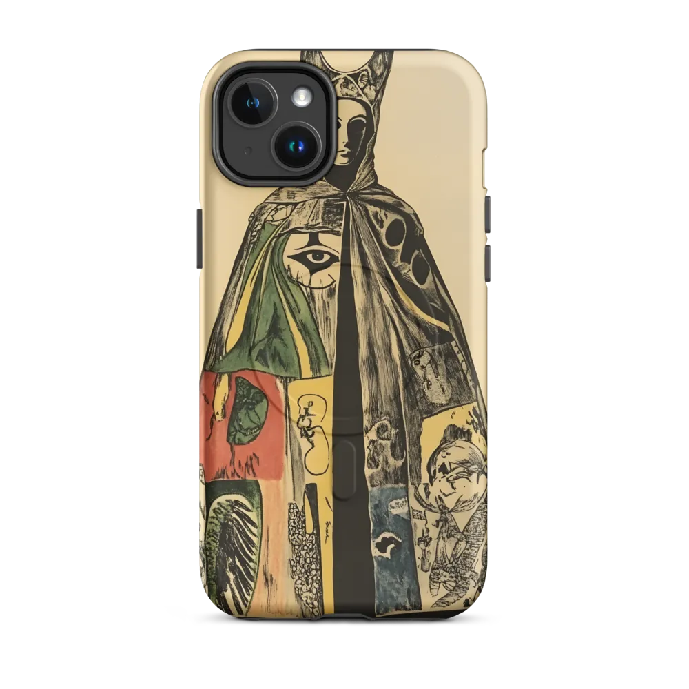 Mystical Cloak of Symbols | Phone Case |  14 Plus | MagSafe® Tough Case | Matte
