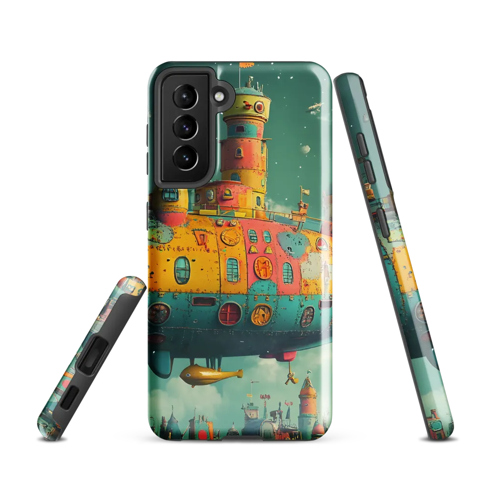 Submerged Dreams: A Whimsical Voyage | Phone Case |  S21 | Tough Case | Glossy