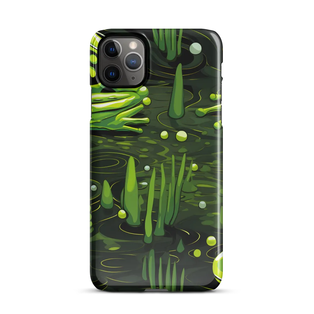 Green Harmony: Life Beneath the Surface | Phone Case |  11 Pro Max | Snap Case | Glossy