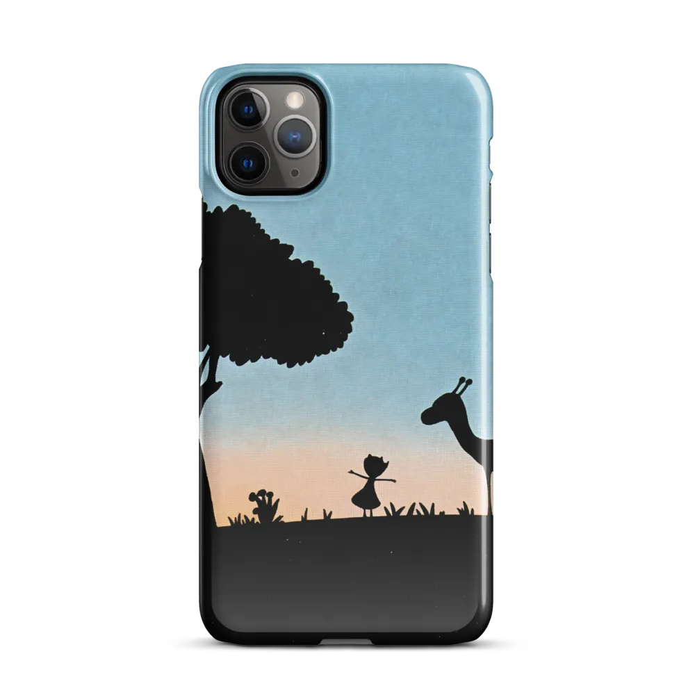 Curiosity in the Silhouette | Phone Case |  11 Pro Max | Snap Case | Glossy