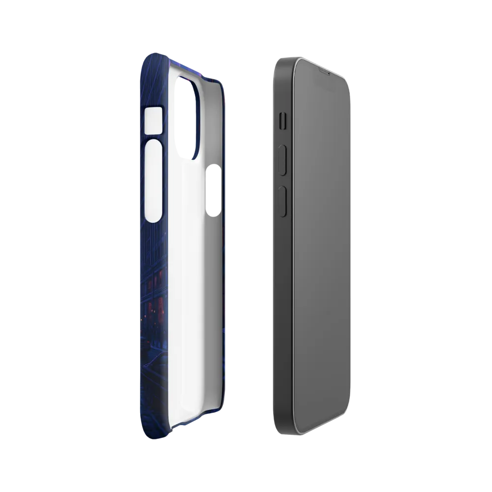 Urban Serenity at Dusk | Phone Case |  13 Mini | Snap Case | Matte