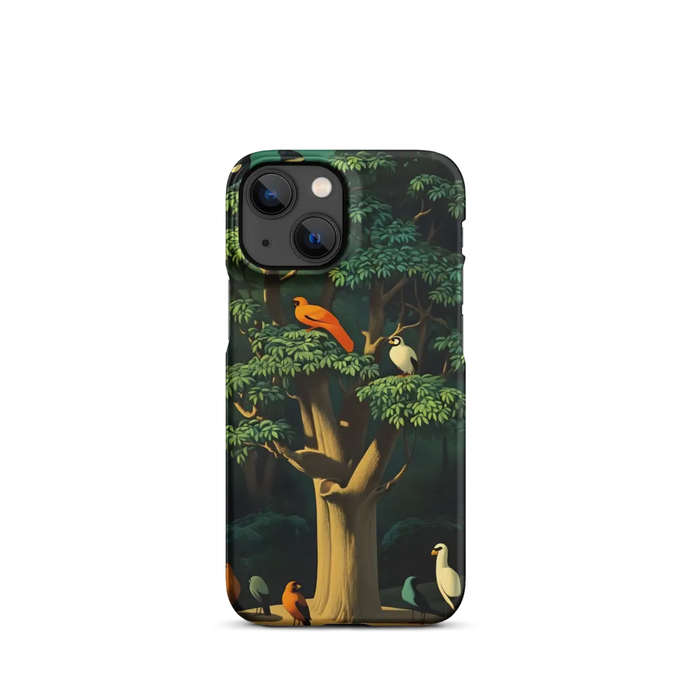 Harmony in Color: A Surreal Bird Symphony