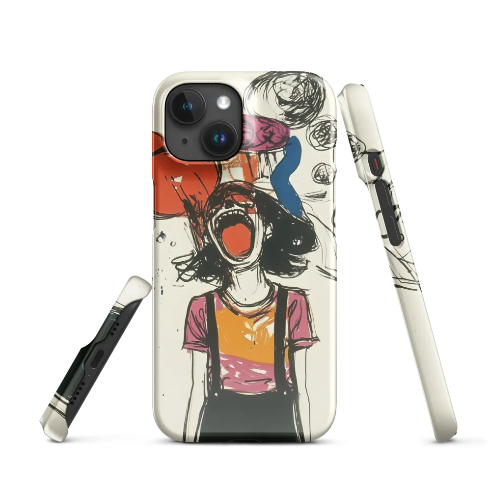 Echoes of Anguish | Phone Case |  15 | Snap Case | Glossy