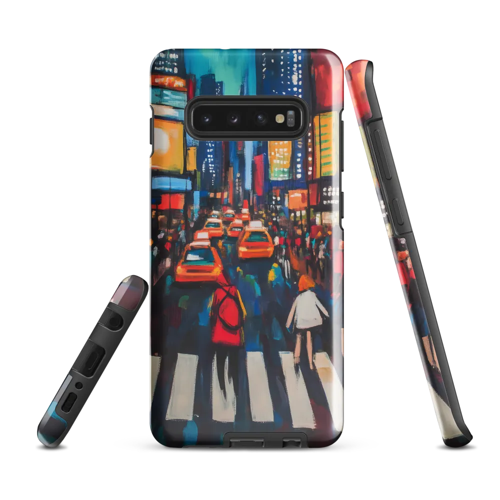 Urban Symphony: A Night in the City | Phone Case |  S10 Plus | Tough Case | Glossy