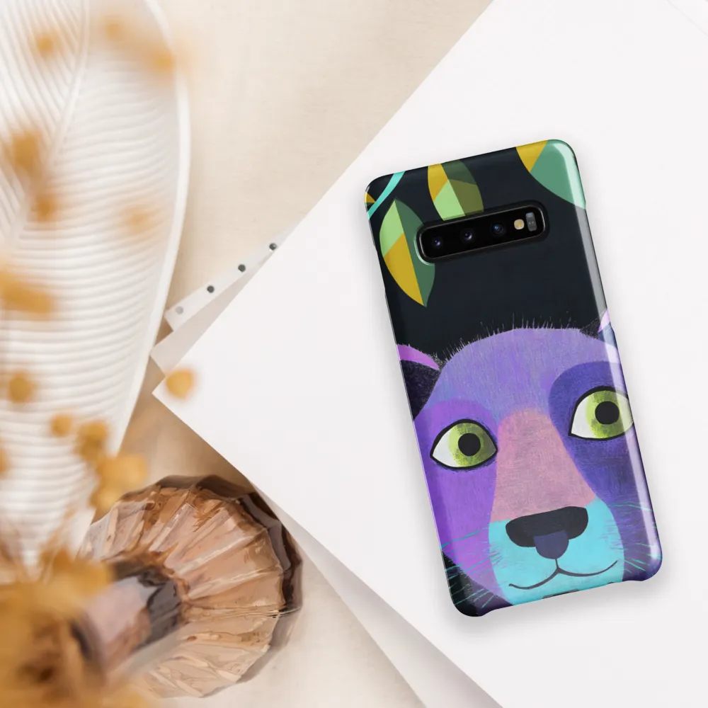 Playful Lion Portrait | Phone Case |  S10 Plus | Snap Case | Glossy