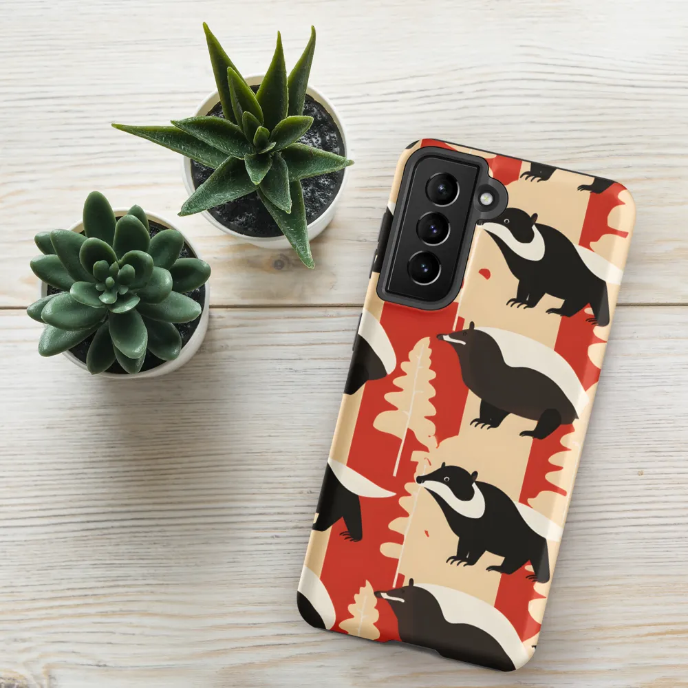 Wildlife Pattern: The Badger Tale