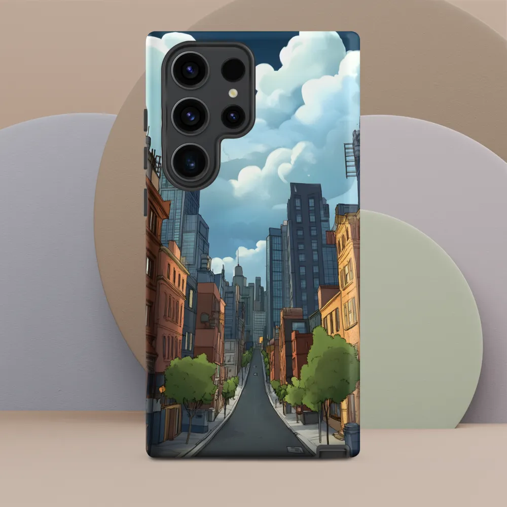 Urban Serenity: A Digital Cityscape