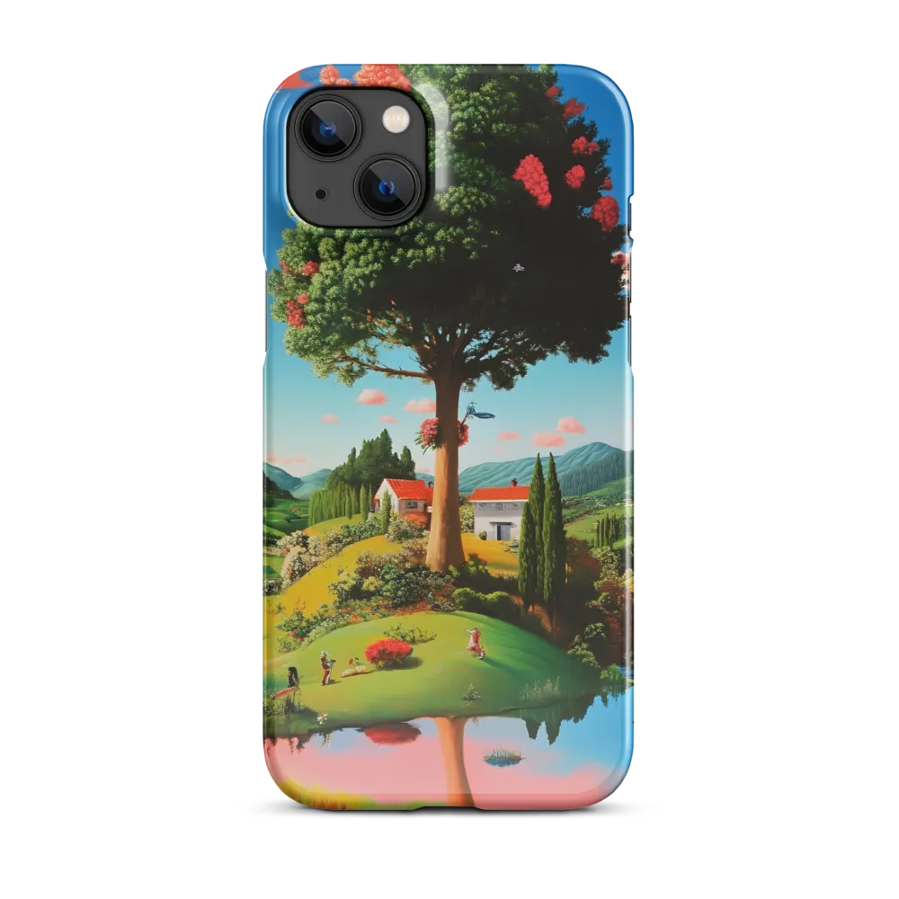 Whimsical Harmony of Nature | Phone Case |  14 Plus | Snap Case | Glossy